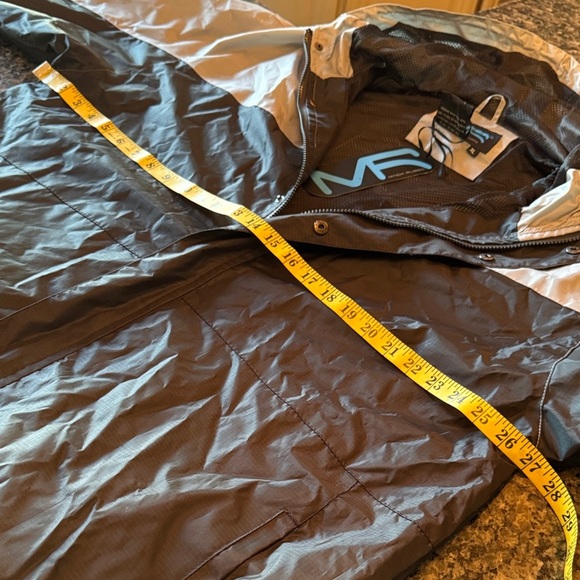 Mack Russo Silver and Black Jacket NWT XL - Picture 8 of 13